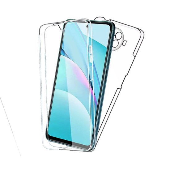 Capa de Silicone 360º para Xiaomi Mi 10t Lite 5g Transparente